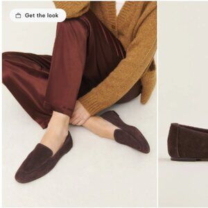 Reformation Kat Soft Loafer Brown - Size 10